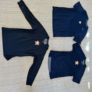 Houston Astros Team Issued Nike Dri-fit Shirts
